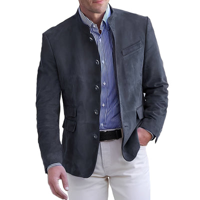 Geoffrey - Chaqueta Casual con Botones para Hombres