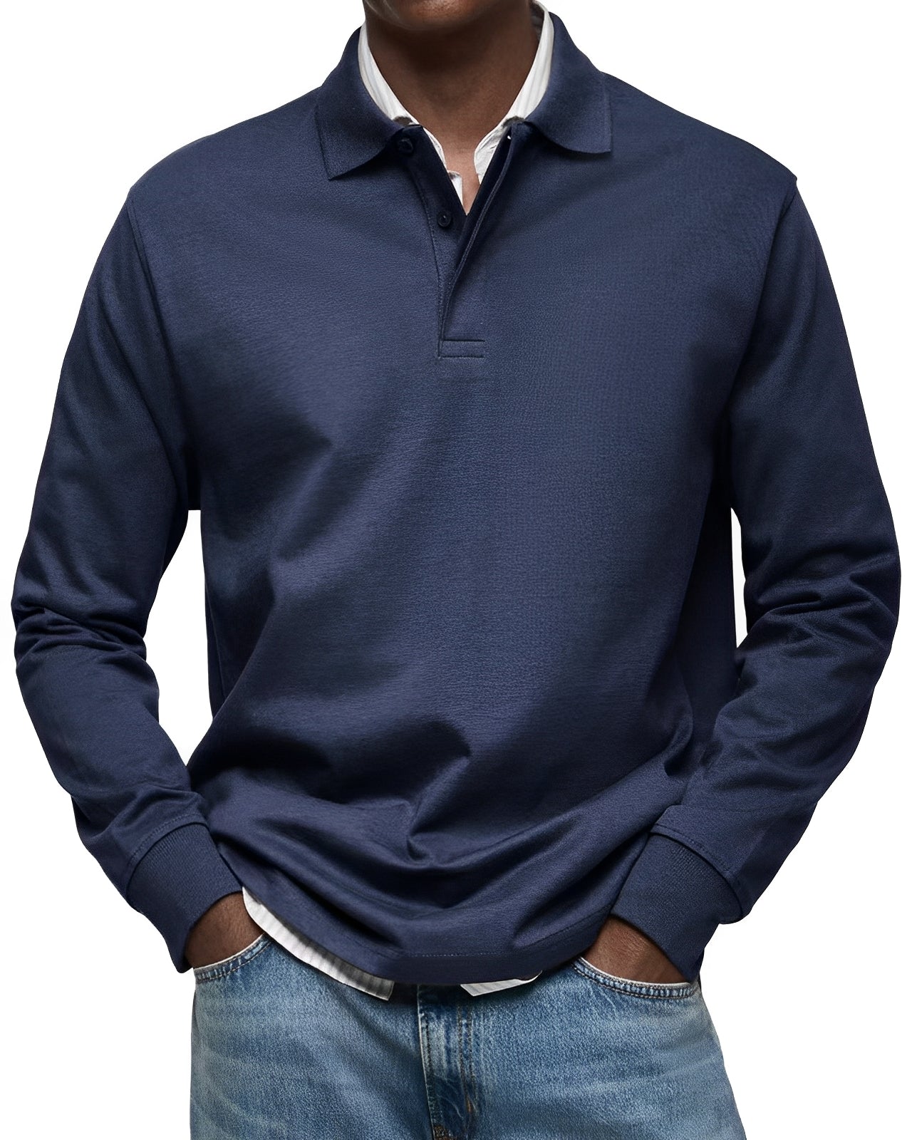 Willis - Elegante suéter con botones para hombres