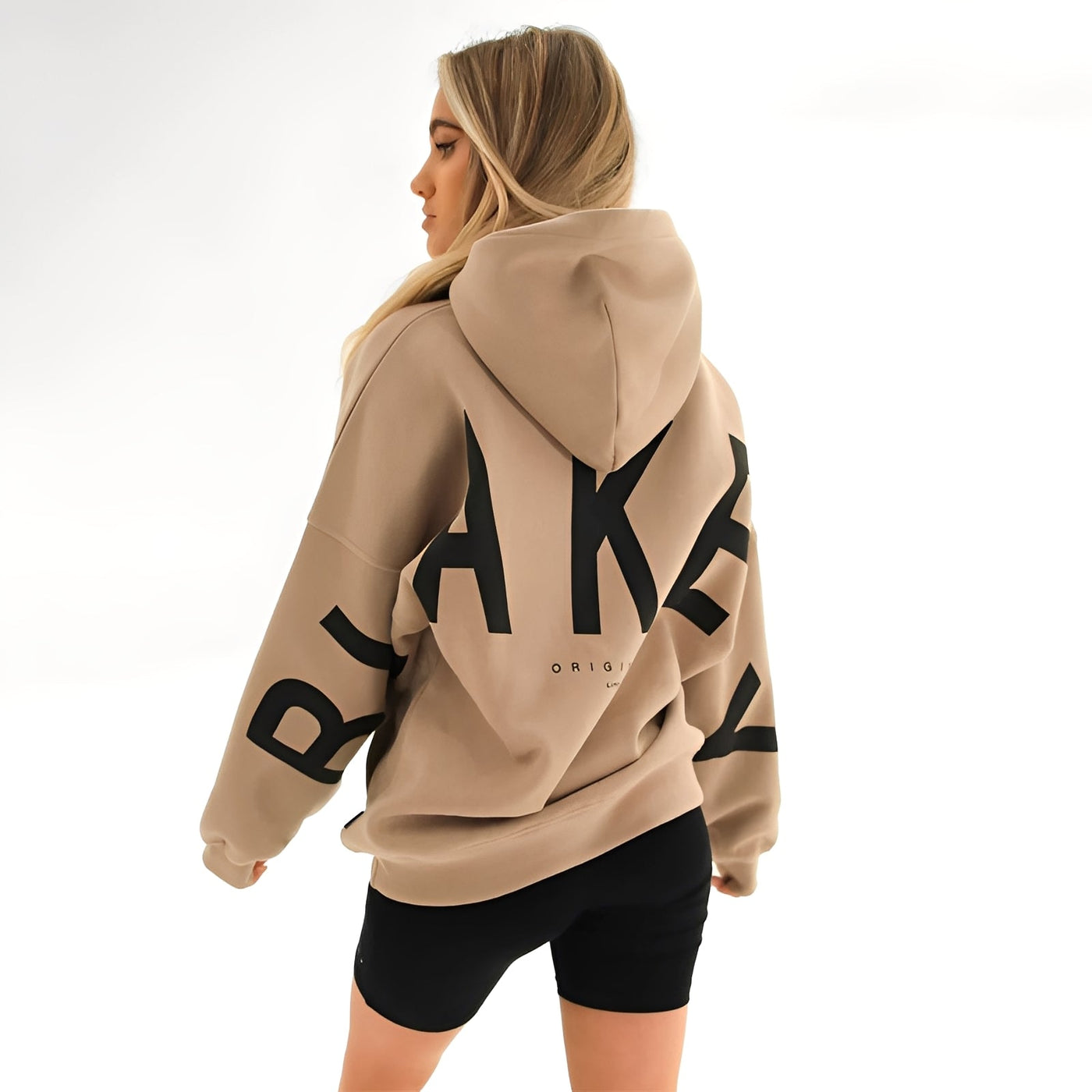 Amanda - Chaqueta con capucha caliente con estampado de moda para mujeres