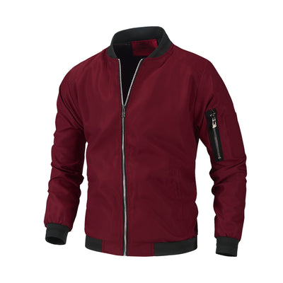 Jaiden - Elegante chaqueta bomber para hombres