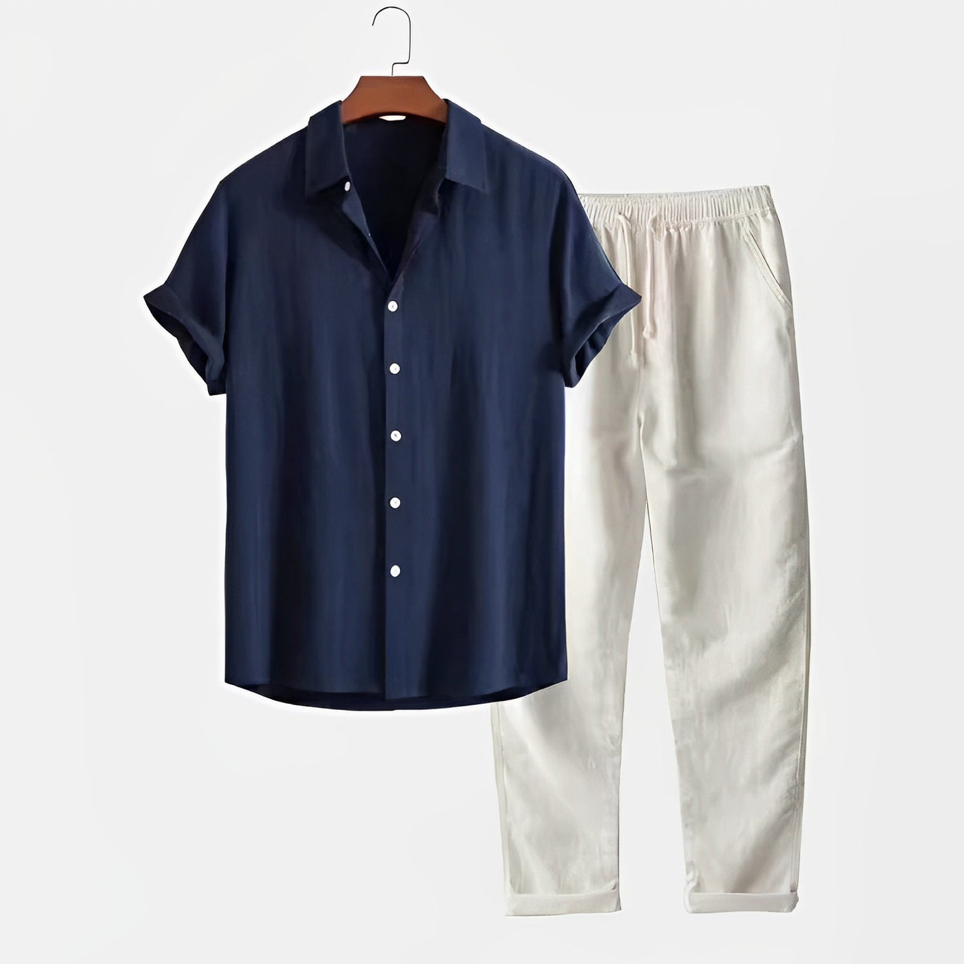 Phillip - Conjunto de Lino de Verano para Hombres