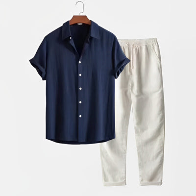 Phillip - Conjunto de Lino de Verano para Hombres