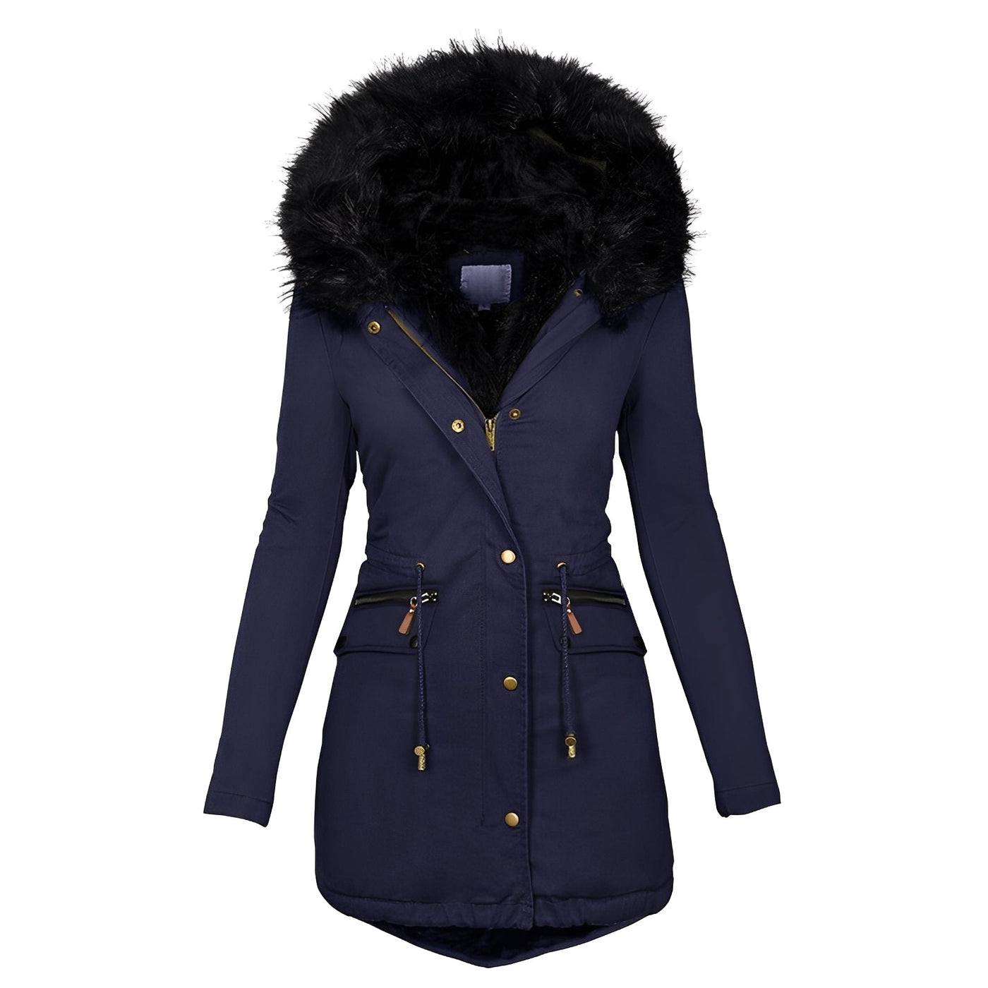 Camilla - Elegante, cálida chaqueta de piel para mujeres