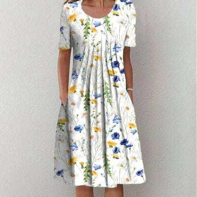 Anne - Vestido Floral Radiant Bloom