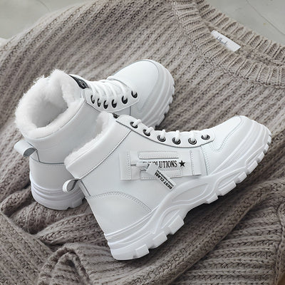 Adamina - Botas altas, casuales y cálidas para mujer