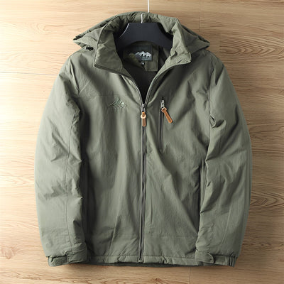 Reuben - Casual, gruesa chaqueta exterior para hombres