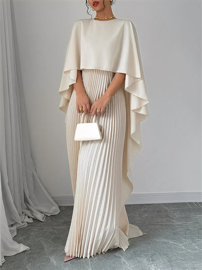 Katherine - Elegante, holgadamente cortado vestido maxi para mujeres