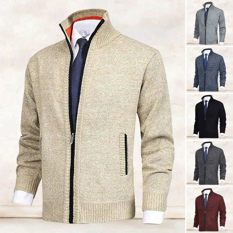 Saber – Cardigan con Cuello Alto