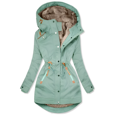Lavena - Elegante, impermeable parka chaqueta para mujeres