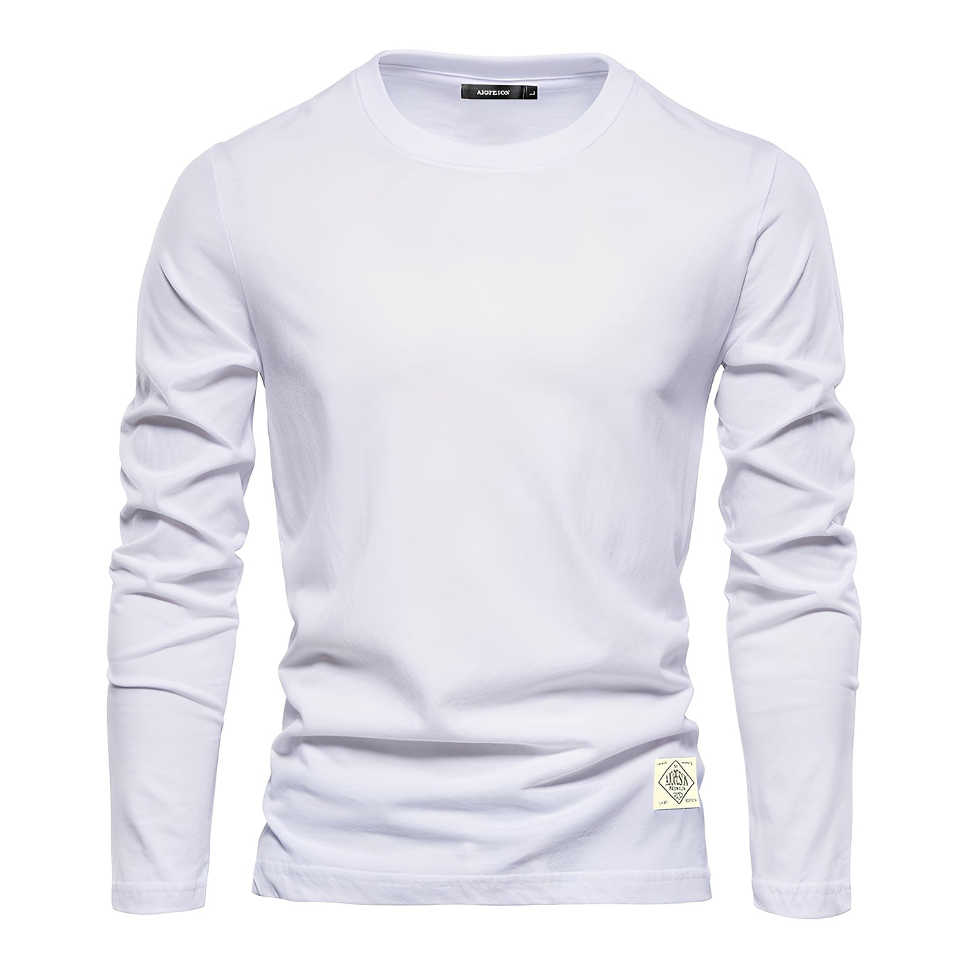 Lambert - Camisa de manga larga casual y sencilla para hombres