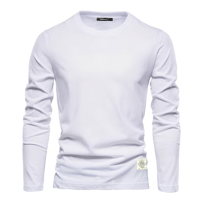 Lambert - Camisa de manga larga casual y sencilla para hombres