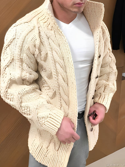 Donovan - Elegante, cálido cardigan para hombres