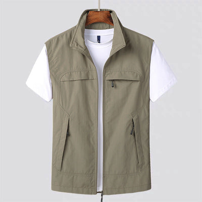Marvin - Chaleco casual con bolsillos para hombres