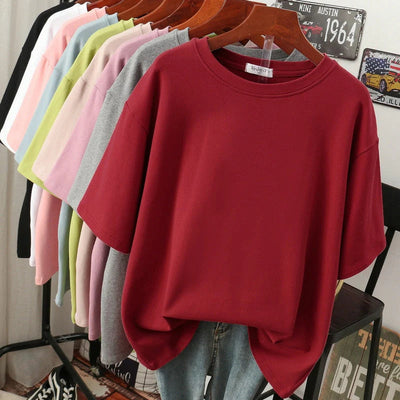 Arabella - Camiseta Oversize de Algodón para Mujer