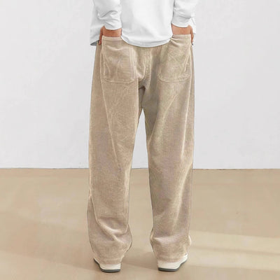 Kenrick - Pantalón de pana recto para hombres