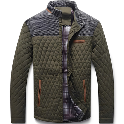 Alvin - Casual, chaqueta acolchada para hombres