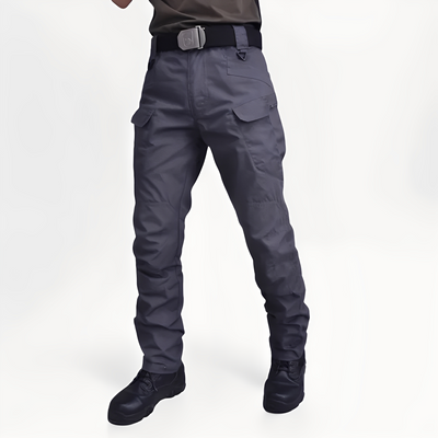 Brendon - Pantalones tácticos de senderismo con múltiples bolsillos para hombres