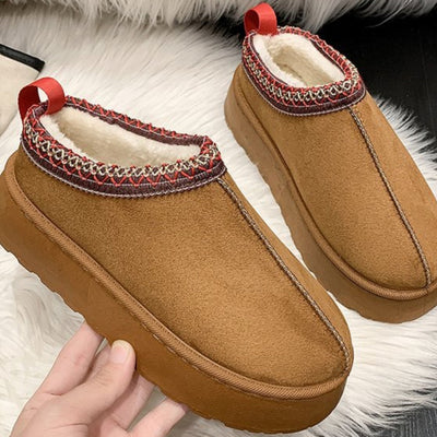 Audrey – Botas de Nieve Estilo de Moda Muffin