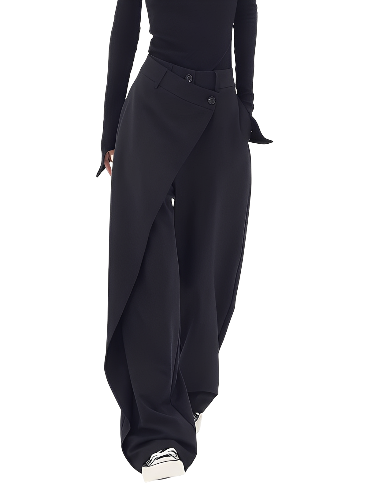 Samantha - Pantalones casuales anchos para mujer