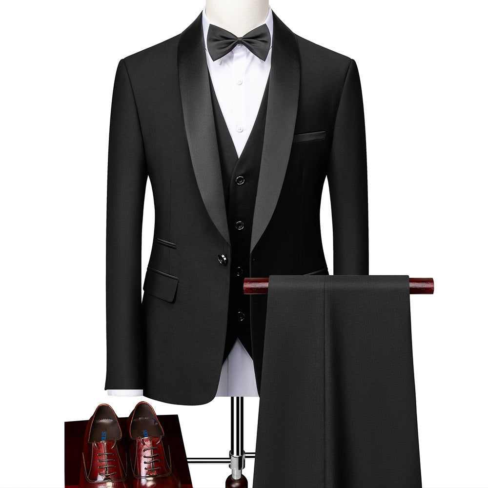 George - Traje formal de 3 piezas Slim-Fit para hombres