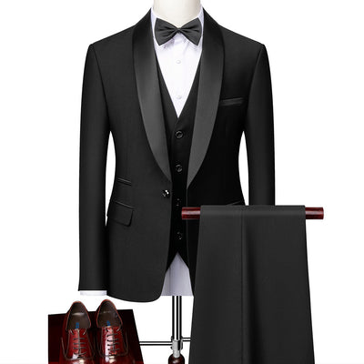 George - Traje formal de 3 piezas Slim-Fit para hombres