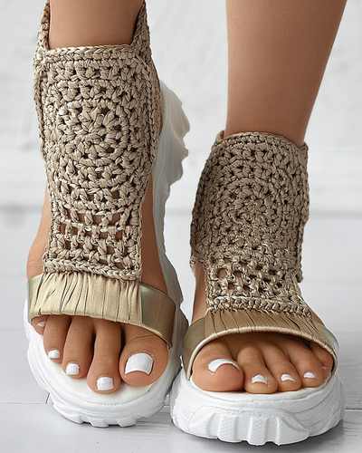 Romaine - Sandalias tejidas flexibles