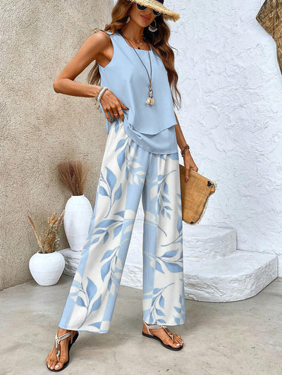 Avie - Conjunto de Dos Piezas Serenity para una Elegancia Moderna
