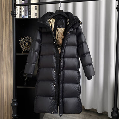Mildred - Casual larga chaqueta de plumas para mujeres