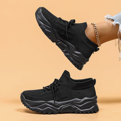 Wendi - Cómodos, casuales zapatos de tejido volador para mujeres