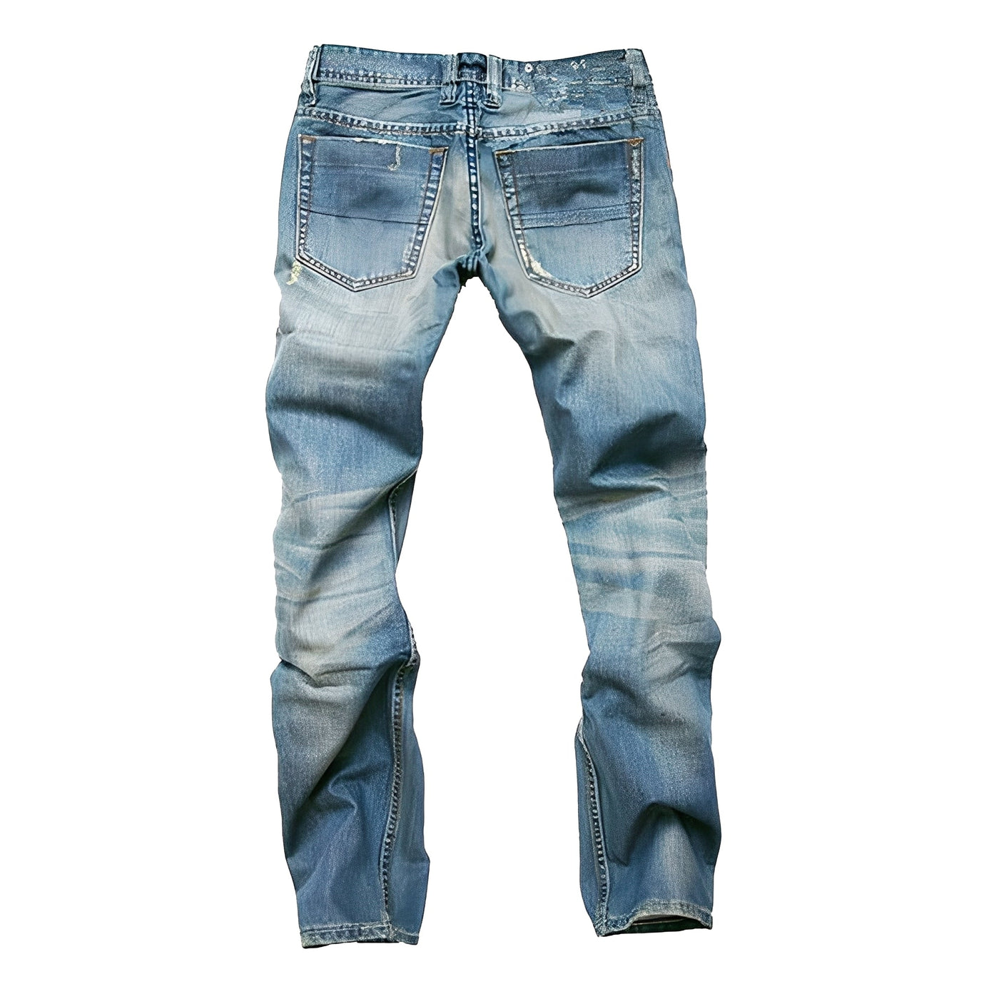 Kaleb - Clásicas Jeans con Rips para Hombres