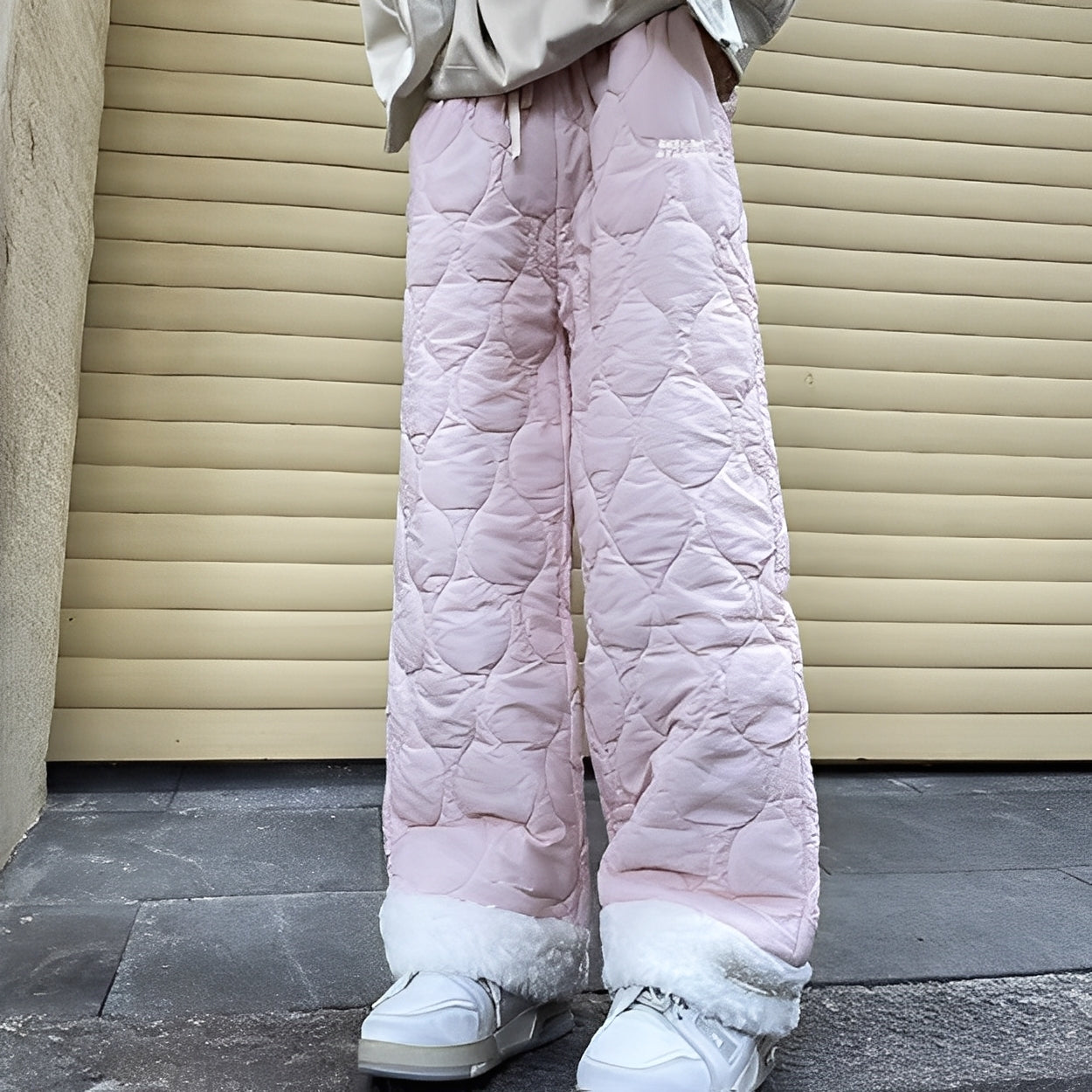 Charles - Cálido, acolchado pantalón de forro polar para hombres