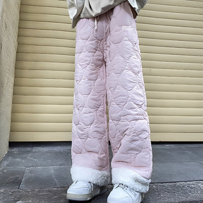 Charles - Cálido, acolchado pantalón de forro polar para hombres