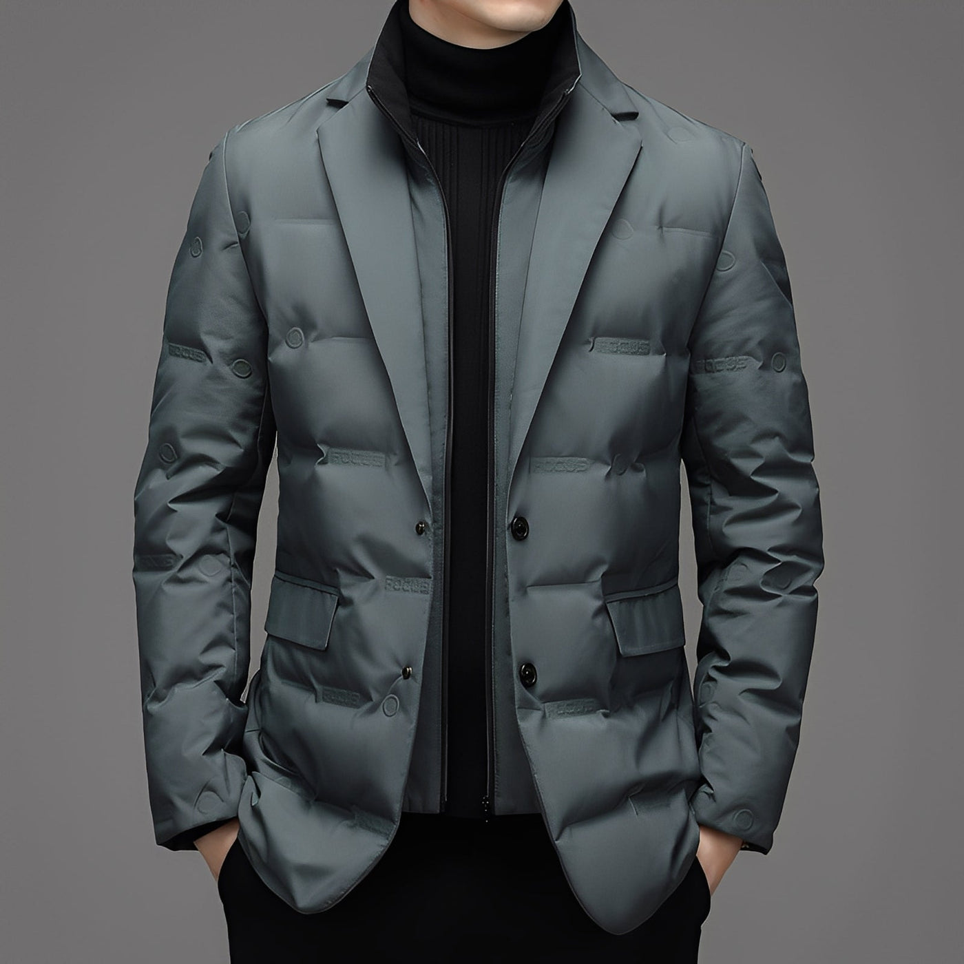 Darren - Casual, elegante chaqueta de plumas para hombres