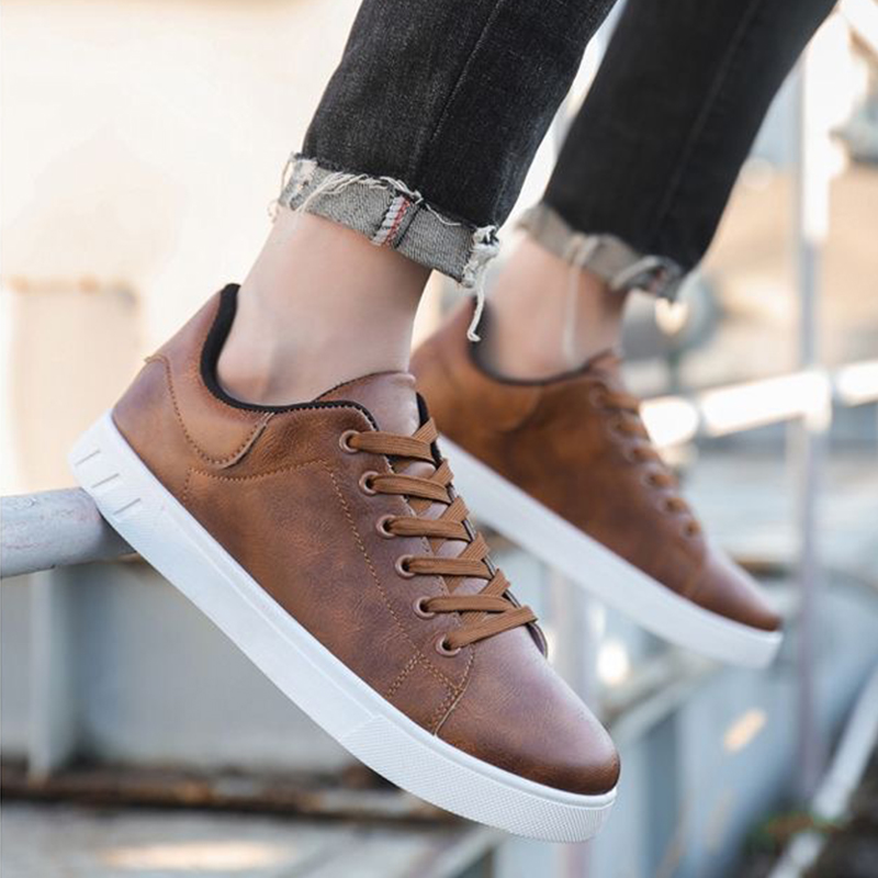 Randall - Elegantes zapatos planos de cuero para hombres