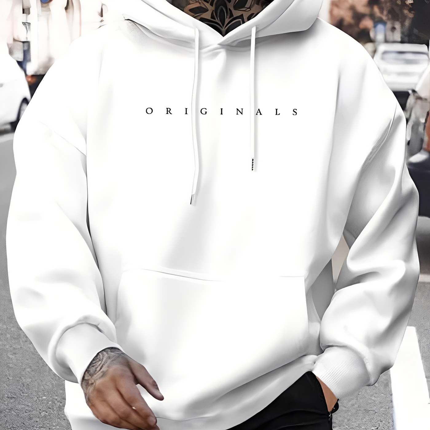 Jepson - Elegante Oversize-Hoodie para Hombres