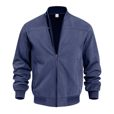 Easton - Clásica, elegante chaqueta de gamuza para hombres