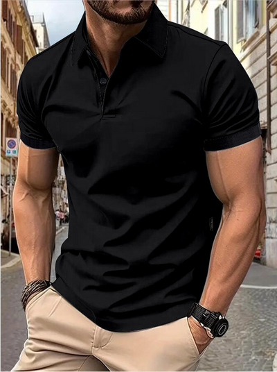 Blake - Camiseta Polo de Verano para Hombres en Ajuste Delgado