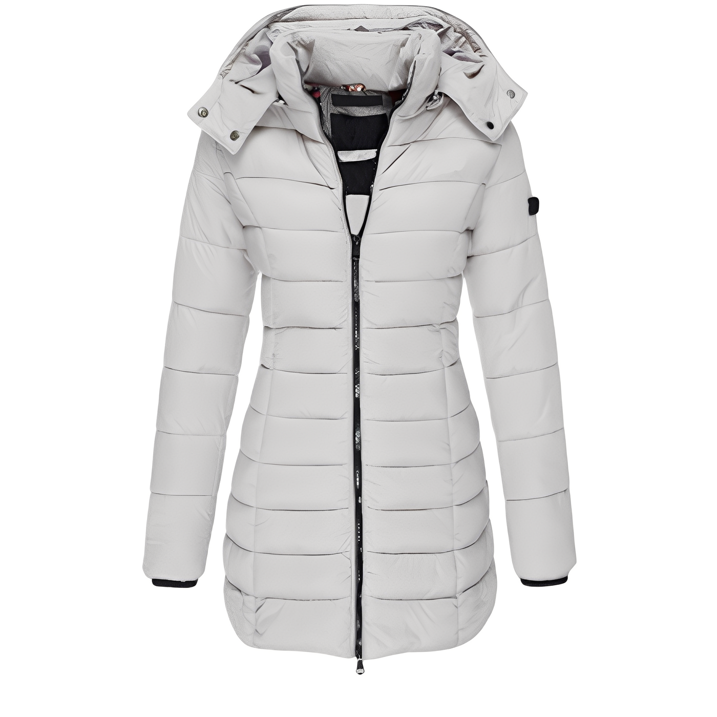 Jazmine - Elegante, cálido, acolchado abrigo para mujeres