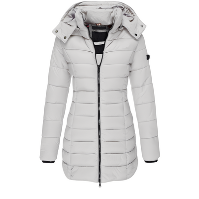 Jazmine - Elegante, cálido, acolchado abrigo para mujeres