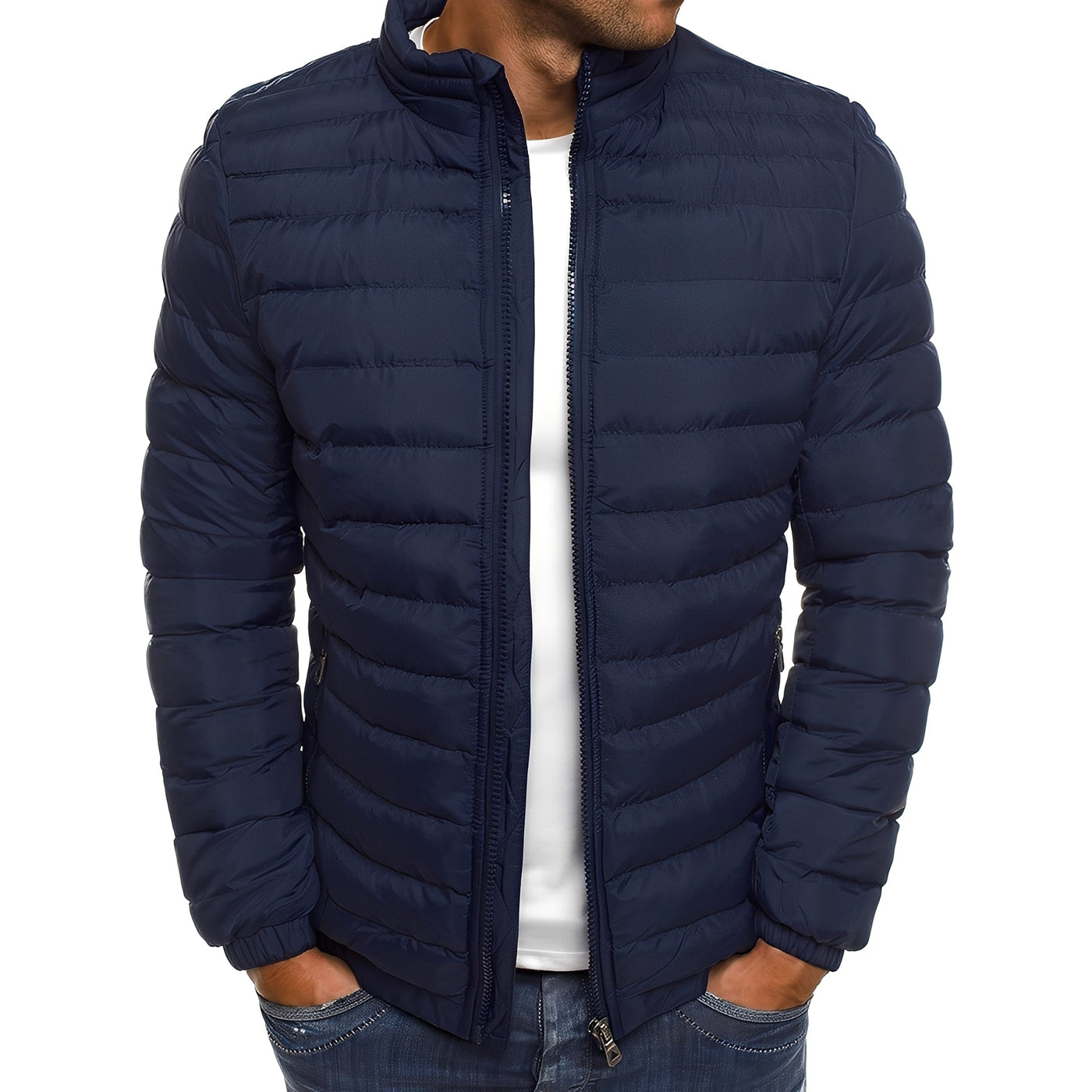 Bernard - Casual, cálida chaqueta de plumas para hombres