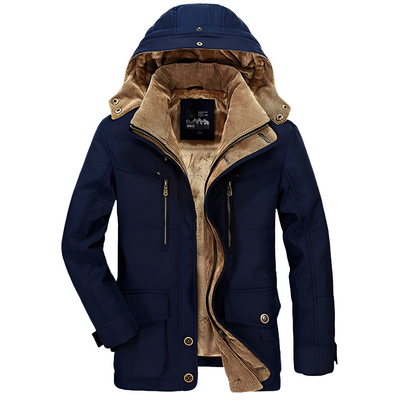 Romilly - Elegante grueso abrigo para hombres