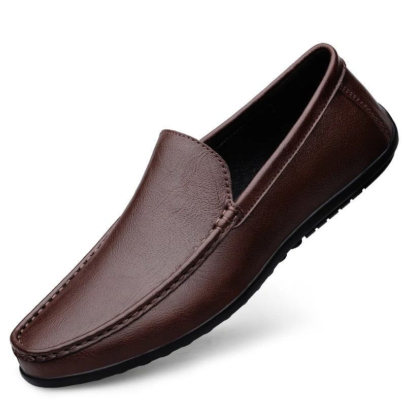 Mato - Mocasines de Cuero para Hombres, Hecho a Mano Cómodo