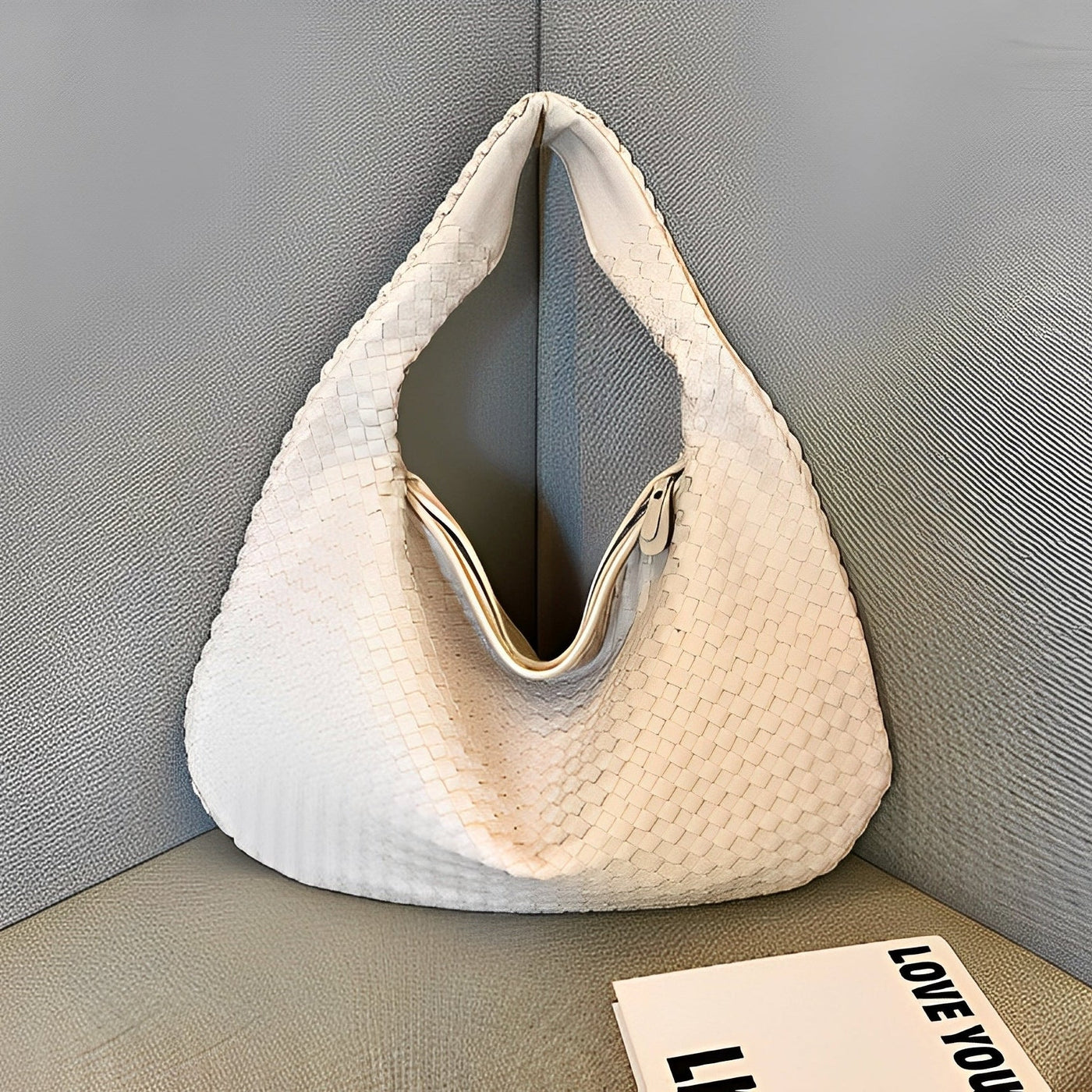 Paulina - Moderna bolsa tejida a mano para mujeres
