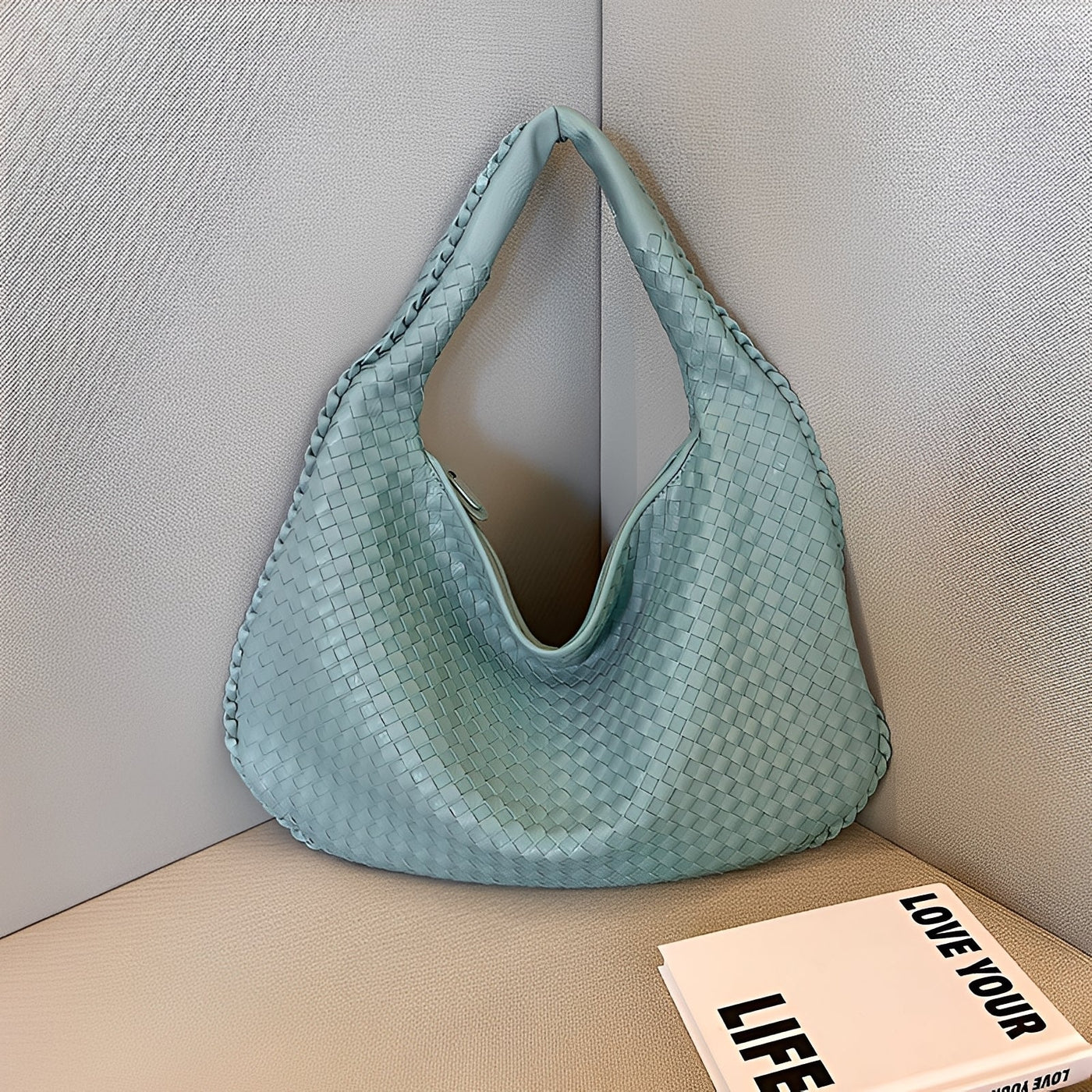 Paulina - Moderna bolsa tejida a mano para mujeres