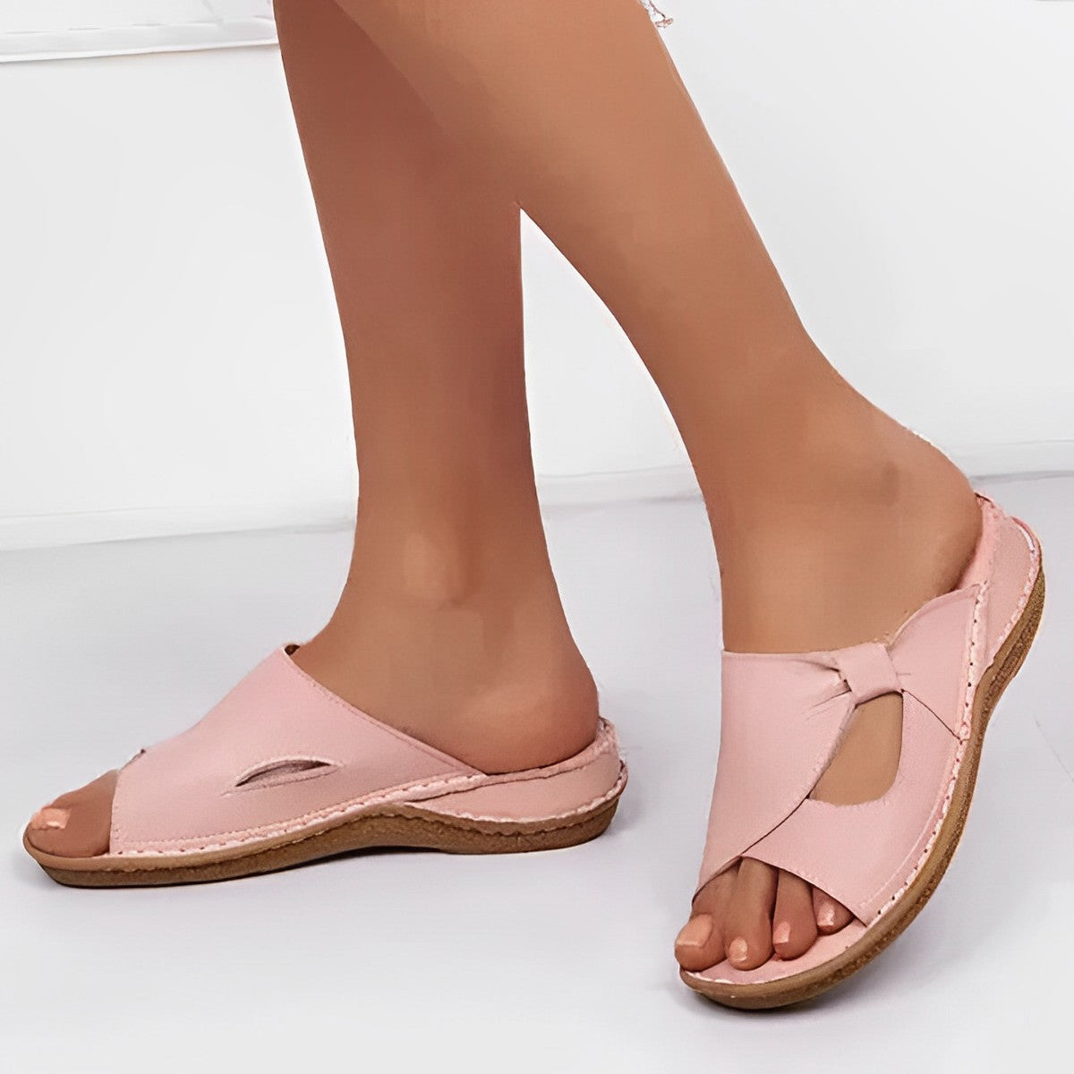 Alfryda - Sandalias Ortopédicas de Cuero