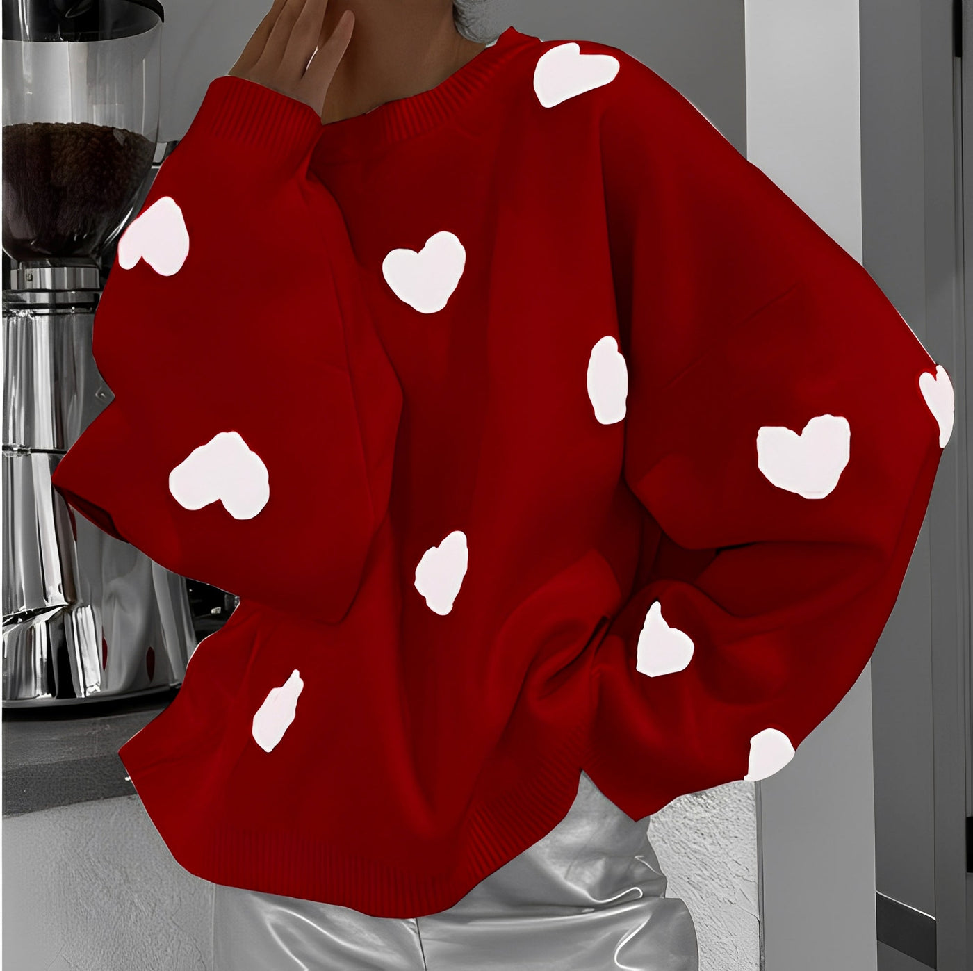 Marsha - Cómodo suéter con estampado para mujeres