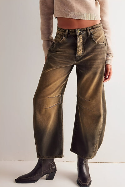 Jocelyn - Jeans casuales y anchos para mujeres