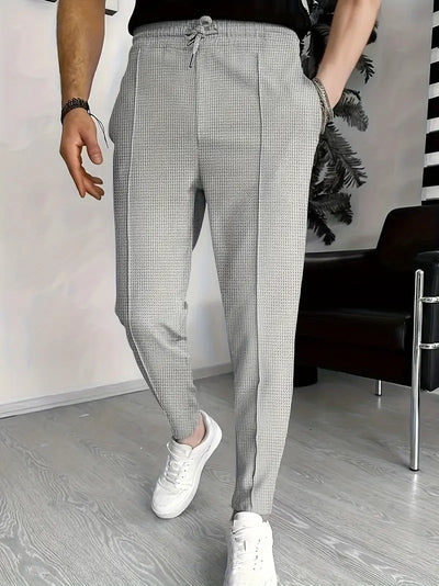 Barron - Pantalones con Diseño Waffle Audaz