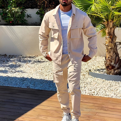 Neville - Conjunto Cargo Elegante para Hombres