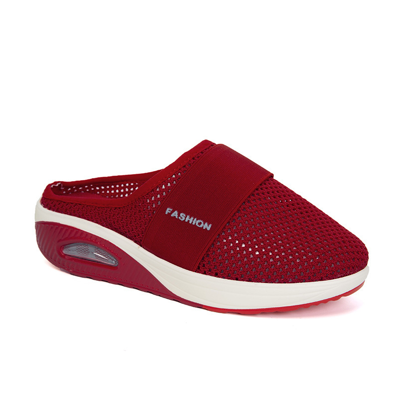 Myrna - Sandalias ortopédicas de red casuales para mujer
